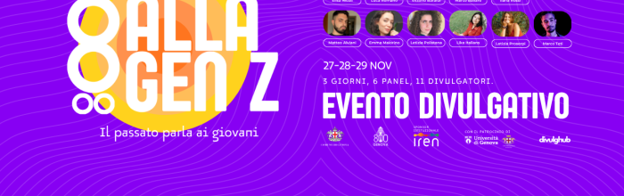 locandina manifestazione dall'800 alla generazione Z locandina manifestazione dall'800 alla generazione Z
