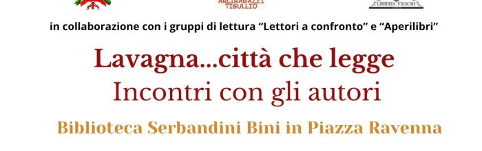  Lavagna, Biblioteca civica "G. Serbandini Bini", mercoledì 5 novembre  - ore 17.30 - Donatella Alfonso presenta: "Quando gli alberi parlano"