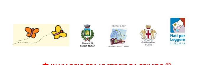 NpL Liguria, Serra Riccò, Biblioteca"Edoardo Firpo", - mercoledì 28 ottobre - ore 16.30 - Un giovedì con letture animate"Spaventatissime e Mostruose"