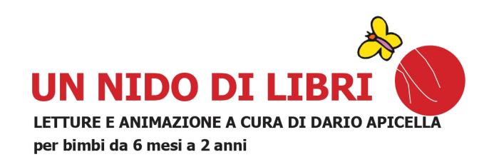NpL Liguria - Cogoleto, Biblioteca "E. Firpo" - ore 17 - Incontri di lettura: "Un nido di libri" (da 6 a 24 mesi), a cura di Dario Apicella 