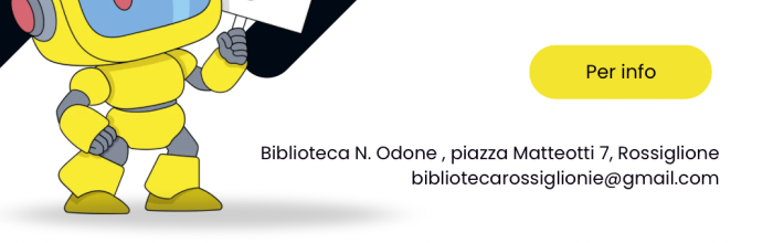 Rossiglione, Biblioteca "Nicolò Odone" - sabato 24 ottobre ore 15.30 - si terrà l'incotro per parlare" Dell'Intelligenza Artificiale"