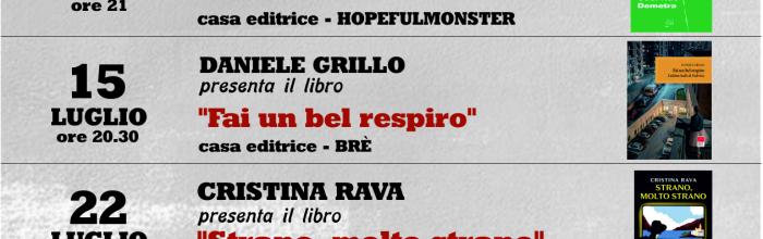 Cogoleto, Biblioteca comunale "E. Firpo" - mercoledì 8 luglio - ore 21.00 "Parole In Riva Al Mare"con l'autrice Francesca Sensini 