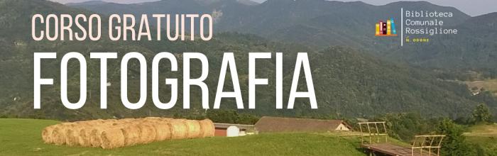 Rossiglione, Biblioteca comunale "N. Odone" - lunedì ore 16.00 - 17.30 / giovedì ore 20.30 - 22.00 - Corso gratuito di fotografia 