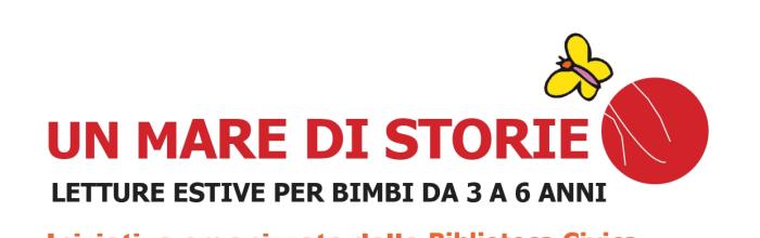Cogoleto, Centro Sbragi, Biblioteca civica "E. Firpo", da sabato 28 giugno - ore 10.30 - "Un mare di storie" - Letture estive per bimbi da 3 a 6 anni