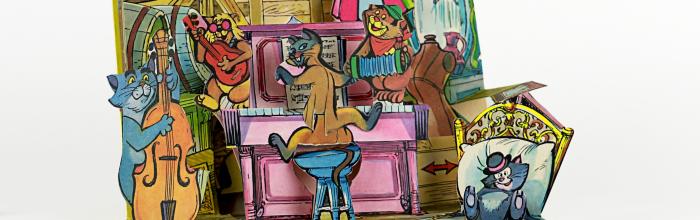 Chiavari, Biblioteca della Società Economica, Quadreria, dal 6 al 22 dicembre - Mostra: "KUBAŠTA! I libri animati di Vojtěch Kubašta”