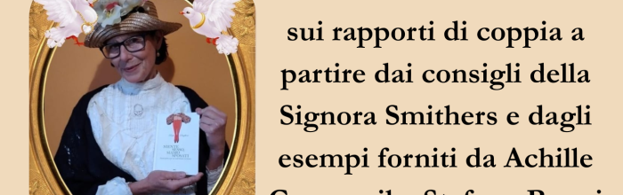 Carasco, Biblioteca civica, sabato 16 maggio - ore 17.00 - evento "CONSIGLI PER LE SPOSE"