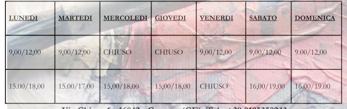 Carasco, Biblioteca Civica - dal 15 giugno al 22 giugno, presenta: "Una Mostra Da Vedere , Un' Emozione Da Vivere"