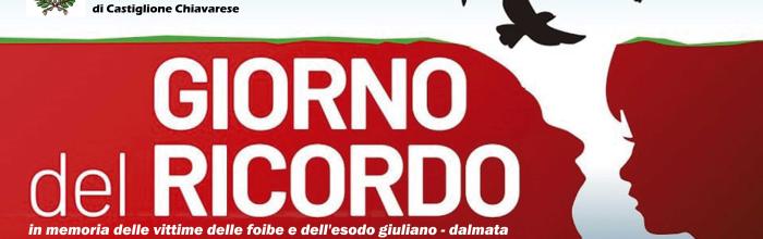 Castiglione Chiavarese, Biblioteca comunale, sabato 8 febbraio - dalle ore 15.30 - "Il giorno del ricordo" - per bambini e ragazzi