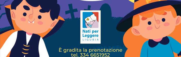 NpL Liguria - Busalla, Biblioteca comunale "B. von Suttner", venerdì 31 ottobre - ore 16.30 - "La festa di Halloween" letture per bambine e bambini a cura dei volontari NpL 