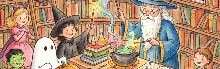Busalla, Biblioteca comunale, sabato 31 ottobre - ore 16 - "Halloween tra i libri"