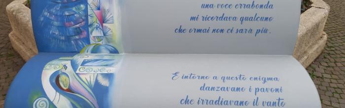 Arenzano, Biblioteca civica "G. Mazzini - 13 marzo 2023 - Inaugurate le "Panchine letterarie"