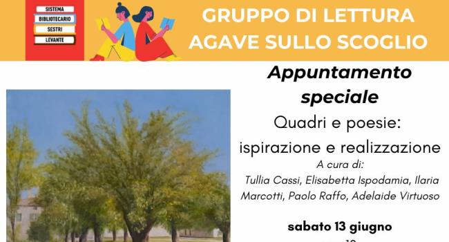 Sestri Levante, Biblioteca Comunale "Fascie Rossi" - sabato 13 giugno ore 10  - "Ultimo Appuntamento Del Gruppo Di Lettura"