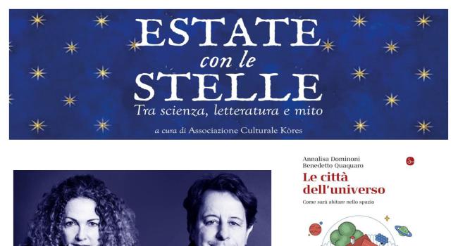 Santa Margherita Ligure, nuovi appuntamenti nell'ambito delle rassegne "Estate con le stelle" e "Il salotto di Amalia" - 6, 11 e 12 settembre 2023