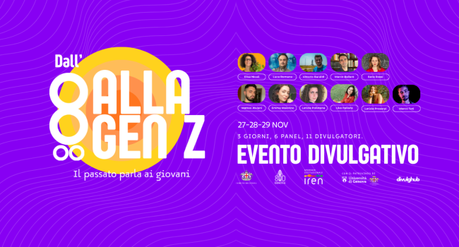 locandina manifestazione dall'800 alla generazione Z