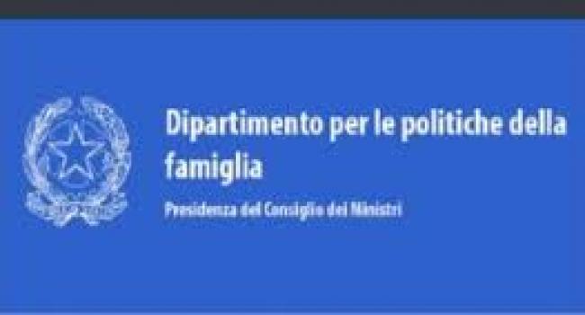 Logo Dipartimento per le politiche della famiglia