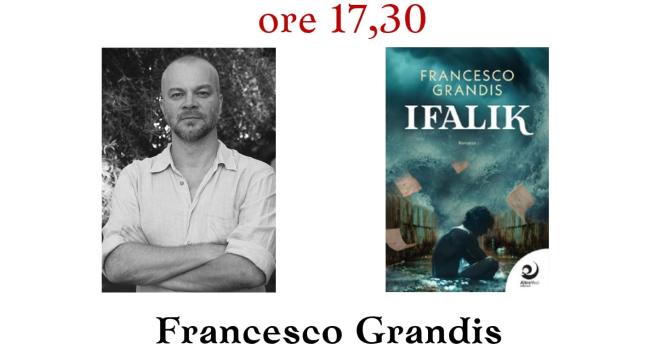 Lavagna, Biblioteca civica "G. Serbandini Bini", mercoledì 19 febbraio - ore 17.30 - Presentazione del libro: "Ifalik" di Francesco Grandis