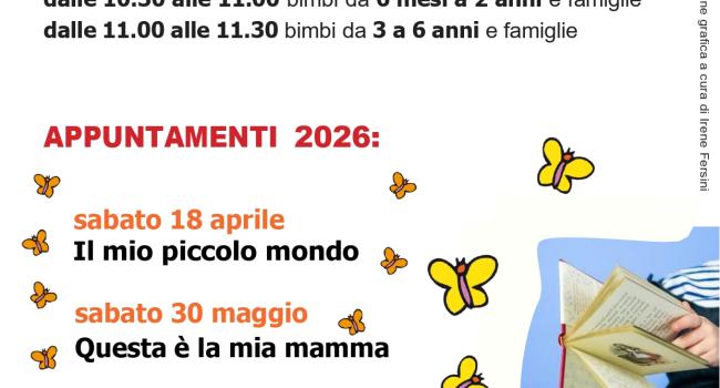 NpL Liguria - Cogoleto, Biblioteca "E. Firpo", sabato 18 aprile 2026 - ore 10,30 - "Un sabato da favola in biblioteca"