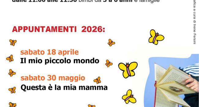 NpL Liguria, Cogoleto, Biblioteca "E. Firpo", sabato 18 aprile 2026 -  ore 10,30 - Un sabato da favola in biblioteca