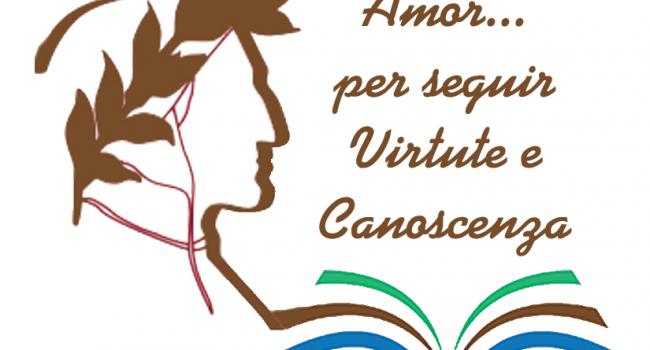 Logo progetto "Amor... per seguir Virtute e Canoscenza"
