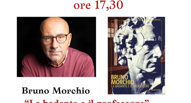 Lavagna, Biblioteca civica "G. Serbandini Bini", mercoledì 5 febbraio - ore 17.30 - Bruno Morchio presenta il suo ultimo libro: "La badante e il professore"