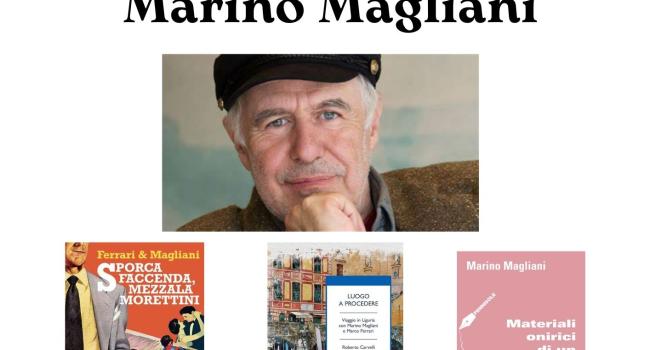 Lavagna, Biblioteca civica "G. Serbandini Bini", mercoledì 18 settembre - ore 18 - incontro con l'autore Marino Magliani 