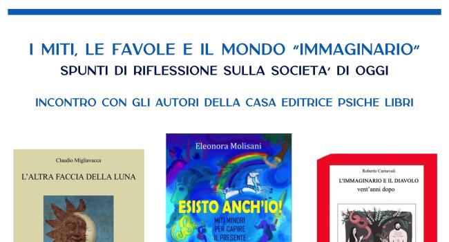 Santa Margherita Ligure, Biblioteca civica "A. e A. Vago", venerdì 3 novembre ore 16.30 - Rassegna letteraria "I Miti, le favole e il mondo immaginario" 