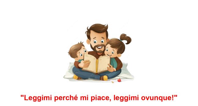 NpL Liguria - Serra Riccò, Biblioteca "E. Firpo" - mercoledì 18 marzo - ore 16.30 - "Papà mi leggi una storia?"
