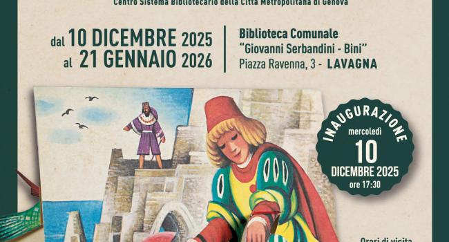   Lavagna, Biblioteca "Giovanni Serbandini Bini", dal 10 dicembre al 21 gennaio - "Pop-up urrà"