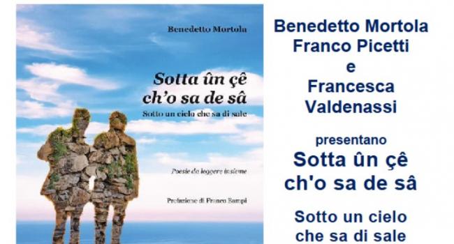 Santa Margherita Ligure, Biblioteca, sabato 4 giugno, ore 17.00 - Presentazione del libro:"Sotta ûn çê ch'o sa de sâ" (Sotto un cielo che sa di sale) poesie e canzoni per stare insieme