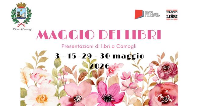 Camogli, Biblioteca comunale"Niccolo' Cuneo" -  quattro appuntamenti a maggio tra storie e incontri