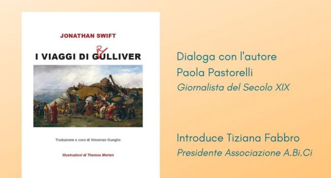Locandina presentazione libro "I viaggi i Grulliver"