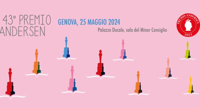 Genova, Palazzo Ducale, Sala del Minor Consiglio, sabato 25 maggio 2024 - ore 15 - 43. edizione Premio Andersen