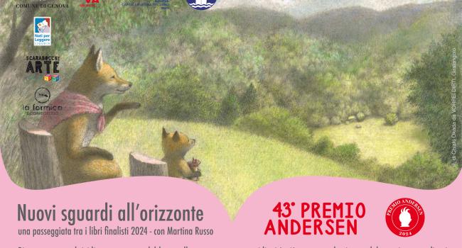 Genova, Biblioteca "E. De Amicis" - 16 aprile 2024 - ore 16.45 - Presentazione dei libri finalisti dell'edizione 2024 del Premio Andersen
