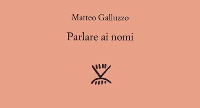 Mignanego, Biblioteca comunale - venerdì 23 febbraio 2024 - ore 17.30 - Matteo Galluzzo presenta la sua raccolta di poesie "Parlare ai nomi"