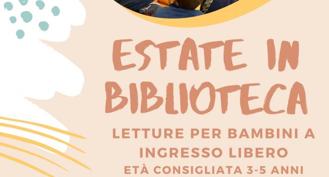 Sistema Bibliotecario Urbano di Sestri Levante - "Estate in biblioteca: letture per bambini" - luglio e agosto 2022