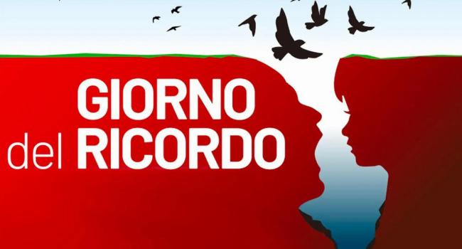 voragine i cui le pareti disegnano due profili umani contrapposti