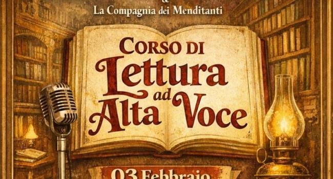 Chiavari, Biblioteca "Società Economica", mercoledì 3 febbraio e martedì 17 febbraio - ore 17.30 - Corso di "Lettura ad alta voce"