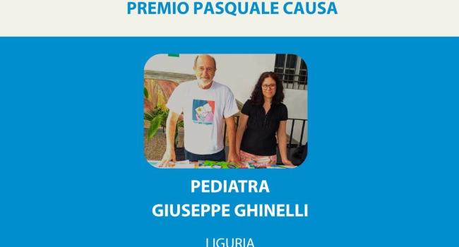 Giuseppe Ghinelli riceve il Premio NpL - sezione "Pasquale Causa"