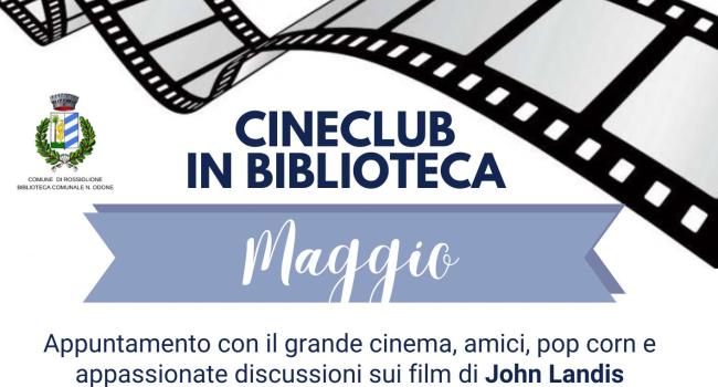  Rossiglione, Biblioteca comunale "Nicolò Odone" - da venerdi 3 maggio 2024 - ore 21 - "Cineclub in biblioteca"