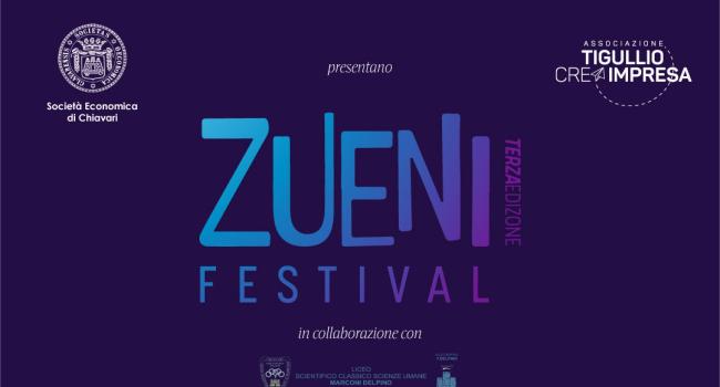  Chiavari, Società Economica, via Ravaschieri 15, venerdì 26 e sabato 27 settembre - "Zueni Festival" 