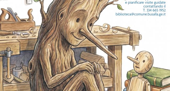 Busalla, Biblioteca "B. von Suttner", dal 12 ottobre al 30 novembre - Rassegna bibliografica: "In viaggio con Pinocchio e i suoi illustratori"