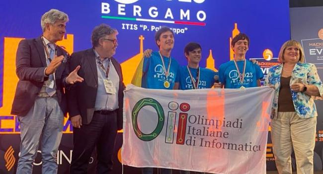 Uno studente del Liceo Scientifico "Cassini" rapppresenta l'Italia alle olimp