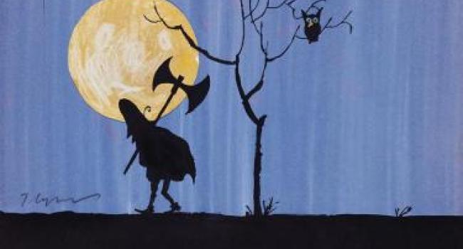 Savignone, Biblioteca comunale "E. Balabbio", da lunedì 27 ottobre a sabato 15 novembre - Rassegna bibliografica: "Orchi, briganti e compagnia: omaggio a Tomi Ungerer" - copyr. Musée Ungerer 