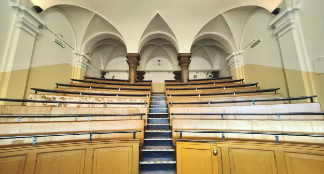 La "Aula Storica di Fisica"